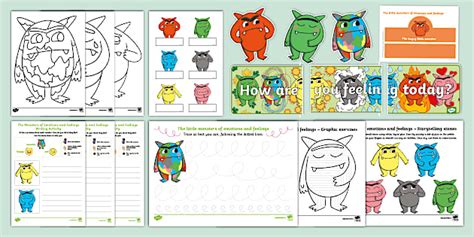 The Little Monsters of Emotions and Feelings – Resource Pack