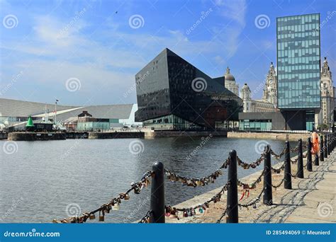 The Longitude Building and the Museum of Liverpool Editorial Stock Image - Image of culture ...