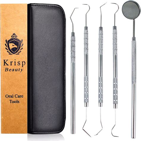 Amazon.com: Dental Hygiene Kit - Calculus & Plaque Remover Dental Tool ...