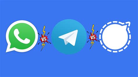 WhatsApp Vs Telegram Vs Signal: Detailed Comparison Based on All ...