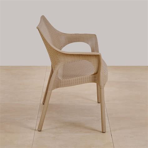 Buy (Refurbished) Abigail Polypropylene Outdoor Loveseat - Beige from ...