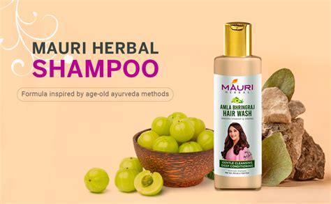 Buy Mauri Herbal Amla Bhringraj Conditioning Shampoo Anti Dandruff ...