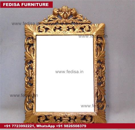 Brass Mirror Iron Mirror Frame At Affordable Price In India