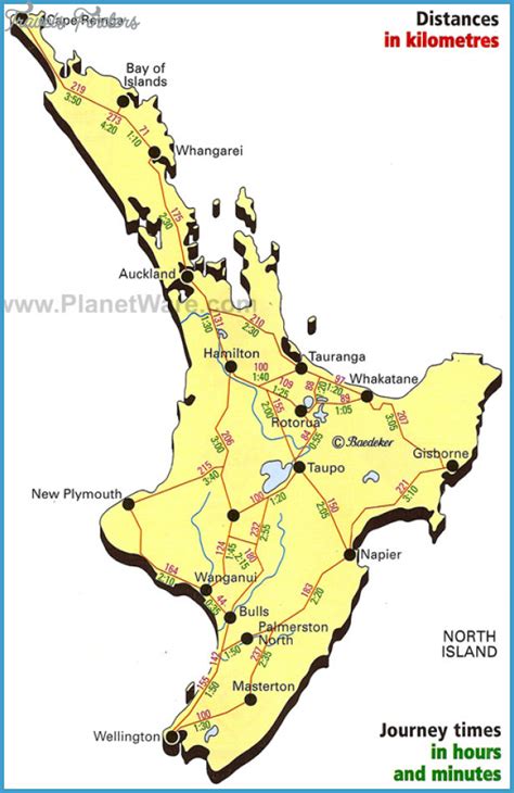 New Zealand Travel Map 的图像结果