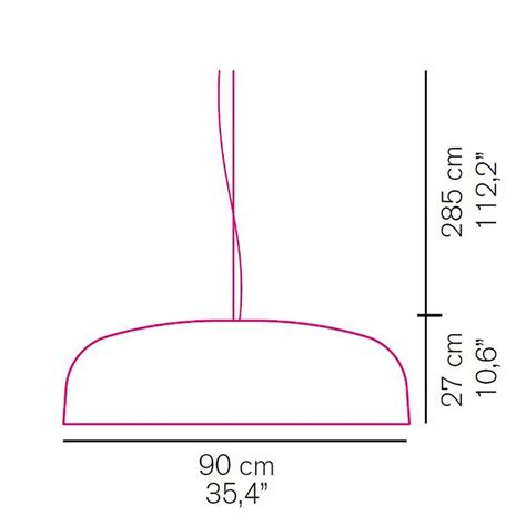 Canopy Suspension - Oluce | Dome Shade Suspension Lights - USA & Canada