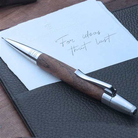 Graf Von Faber-Castell Magnum Walnut Pencil - Pen Boutique Ltd