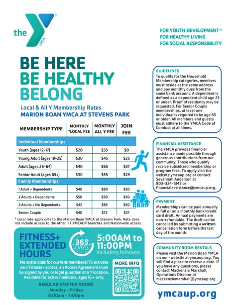 Marion Boan YMCA – YMCA of Upper Palmetto