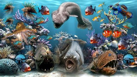 Sea Creatures Wallpapers - Top Free Sea Creatures Backgrounds ...