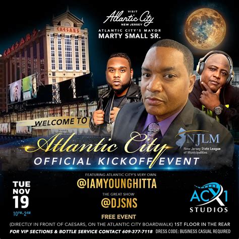 Atlantic City Mayor Marty Small Sr. Welcomes the New Jersey League of ...