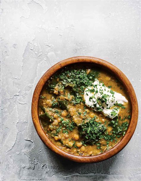 Lentil Soup with Kale Recipe | Leite's Culinaria