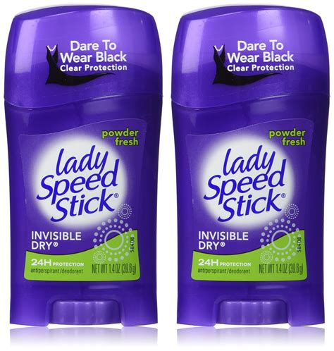 Lady Speed Stick Invisible Dry Antiperspirant & Deodorant Stick, Powder ...