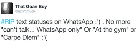 People Are Terrified Of WhatsApp’s New “Status” Feature Bringing ...