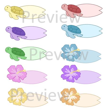 Editable Summer Name Tags: Printable Tropical Classroom Decor - Etsy