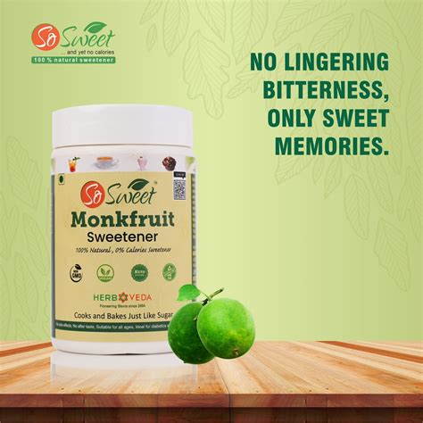 Monk Fruit Sugar – So Sweet