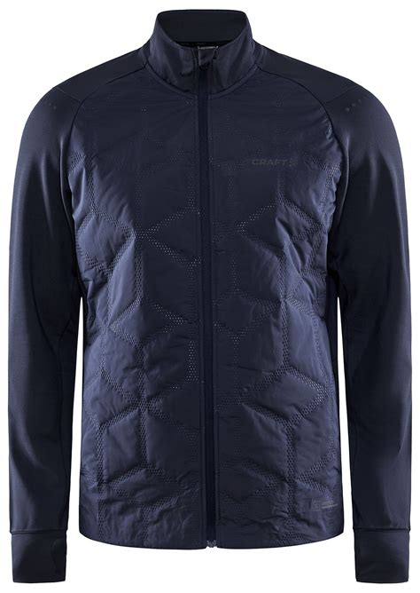 Элитная утепленная беговая куртка CRAFT Sub Zero Jacket 2 Тёмно-Синяя ...