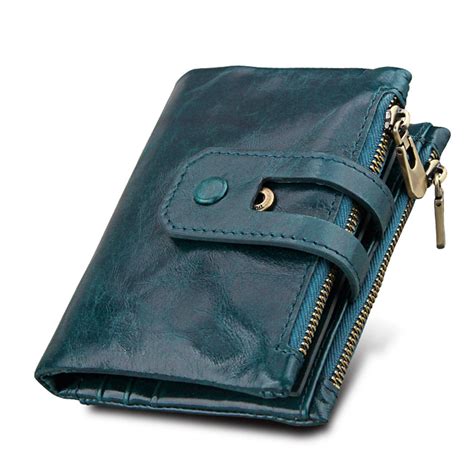 Cartera con bloqueo RFID, tarjetero con ventanas de identificación ...
