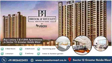 Fusion The Rivulet Projects in Sector 12, Greater Noida :Flats Dekho