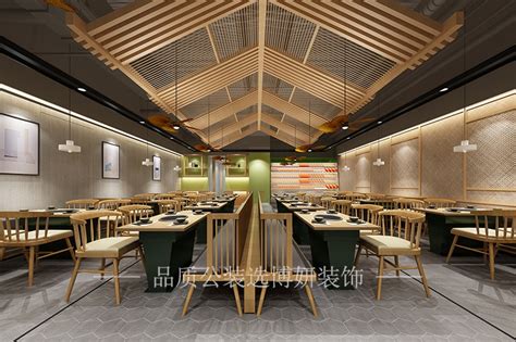 上海素食餐厅 - 餐饮空间 - 赵紫轩设计作品案例
