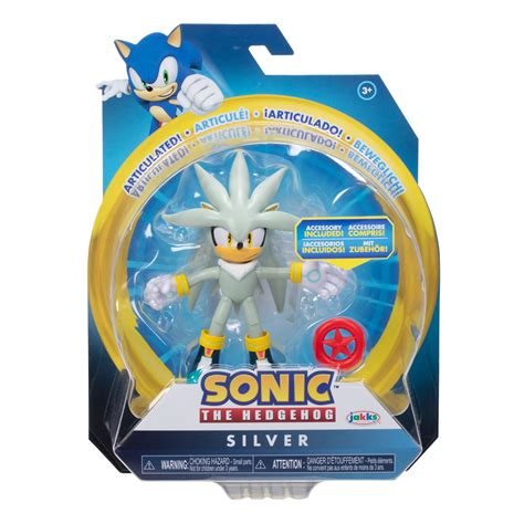 Buy Sonic The Hedgehog Sonic 4inch Silver Figure Online in India. 689343065