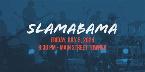 Slamabama Street Dance - July 5, 2024, Main St, Towner, ND 58788 ...