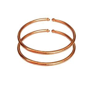 Buy Pure Copper Kada Bracelet for girls and boys (5 Years to 12 Years ...