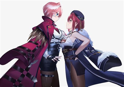 houshou marine, takane lui, takane lui, and houshou marine (hololive ...