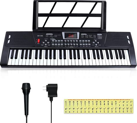 Dieyi 61 Keys Piano Keyboard, Electronic Keyboard Piano India | Ubuy