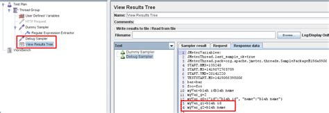 JMeter JSON Extractor 的图像结果