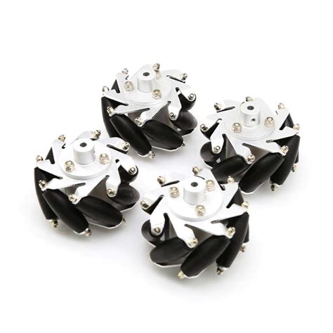Moebius 60mm Mecanum Wheel 4 Pack Omni India | Ubuy