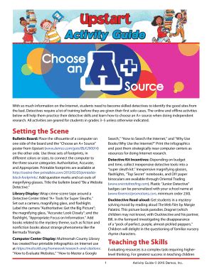 Fillable Online Source Evaluation Activity Guide Fax Email Print ...