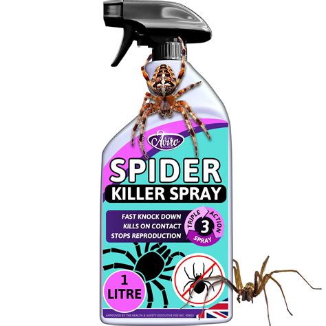 Spider Repellent Fast Acting Spider Killer Spray Professional Grade ...