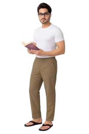 AMOLDO Men’s Cotton Premium Comfort Regular Fit Casual Track Pants ...