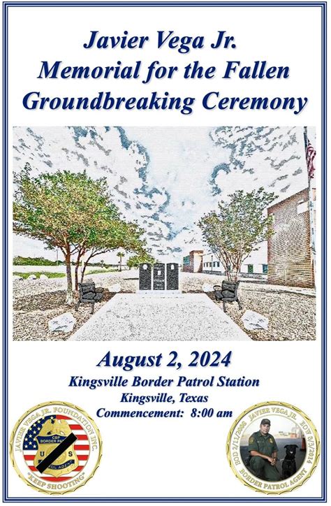 Javier Vega Jr. Memorial for the Fallen Groundbreaking Ceremony ...