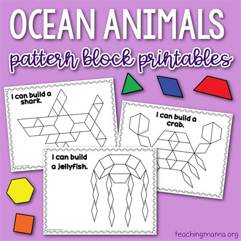 Printable Patterns For Pattern Blocks