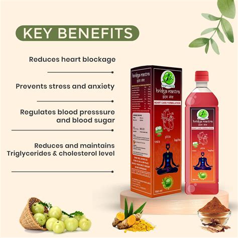 Hridya Mantra Combo – Best Ayurvedic Medicine for Heart Blockages & Hi ...
