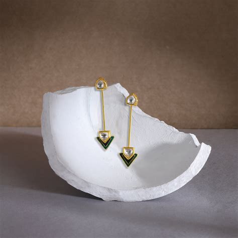 Chic Geometric Drop Earrings