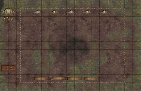 Keep Training Grounds (A) Battle Map for TTRPG/VTT, (1 Floor). - Etsy