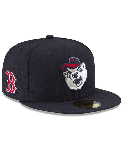 KTZ Pawtucket Red Sox Milb X Mlb 59fifty Fitted Cap in Blue for Men | Lyst