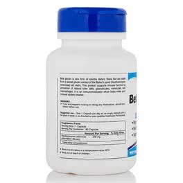 Buy Healthvit Beta Glucan 250 mg, 60 Capsules | 19 Minutes Delivery ...