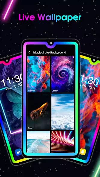 Stylish Incoming Call Edge Screen Lighting