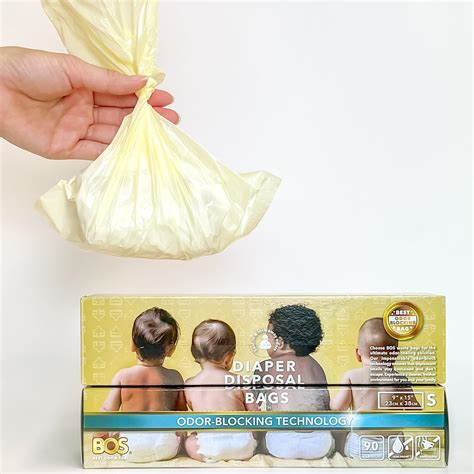 Amazon.com: Disposable Diaper Sacks, Lemon Scented Easy to Tie Baby ...