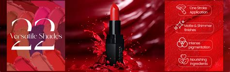 Stardust - Shimmer Lipstick - Orange, Metallic Lipsticks | 4.2gms ...