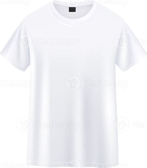 White T shirt 19582390 PNG