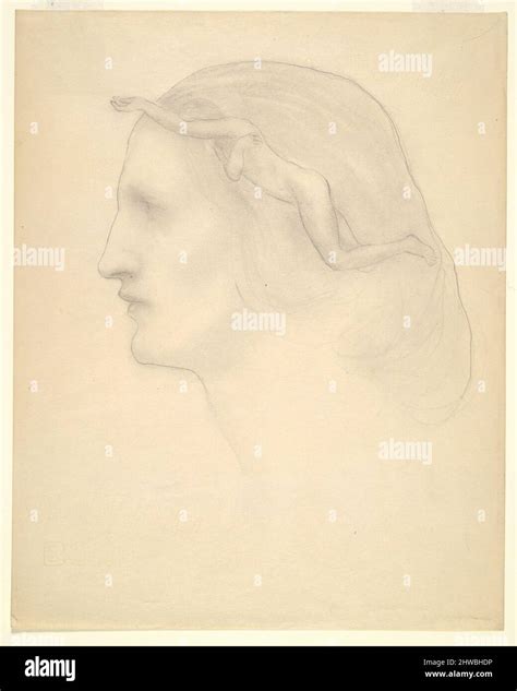 Profile and Superimposed Figure. Artist: Kahlil Gibran, Lebanese, 1883 ...