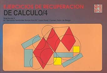 Buy Ejercicios de Recuperación de Cálculo 4 Book Online at Low Prices ...