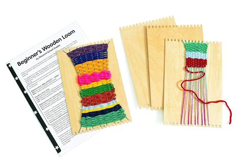 Colorations RLOOM Beginners Wooden Loom, Set of 12, India | Ubuy