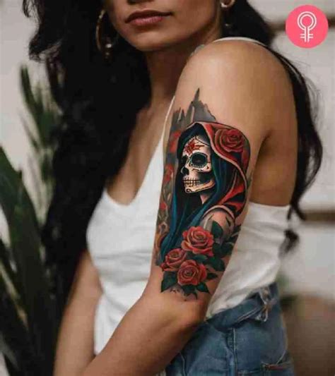 What does the santa muerte tattoo mean - Bronctattooaus.com