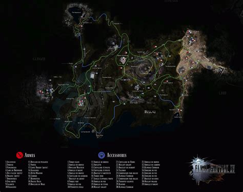 Carte - Soluce Final Fantasy XV | SuperSoluce