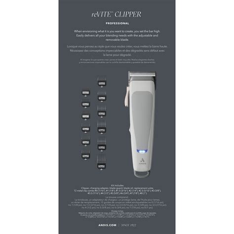 reVITE Clipper - Andis | CosmoProf