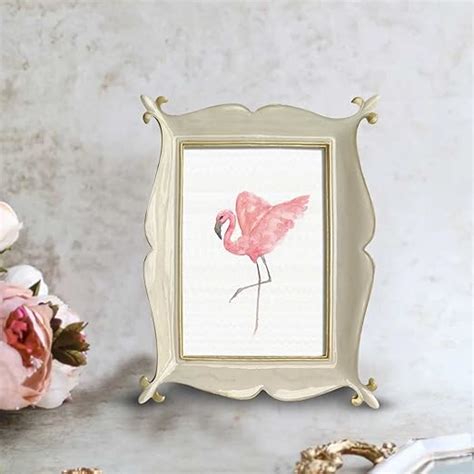 Art Street Metal Table Rectangular Photo Frame Plane Vector Design ...